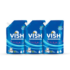 Vish Blue Liquid Detergent Pouch